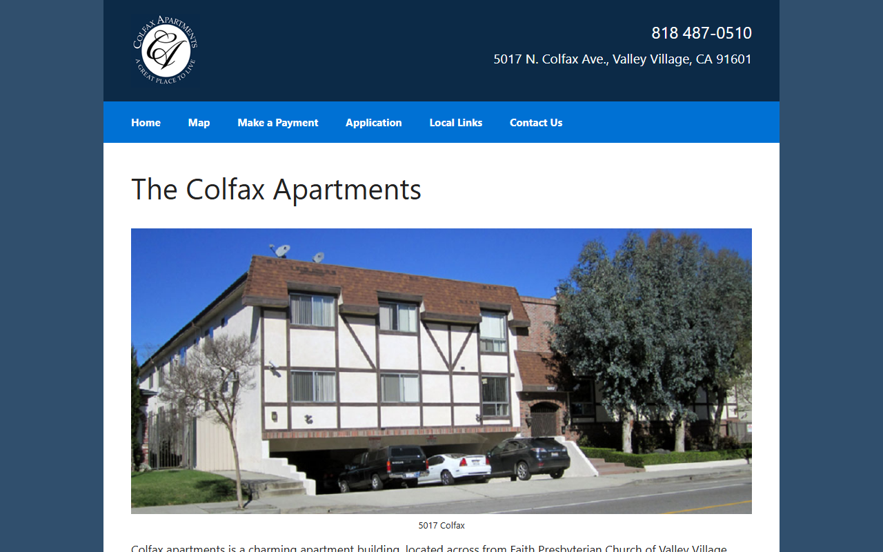 5017colfax.com screenshot