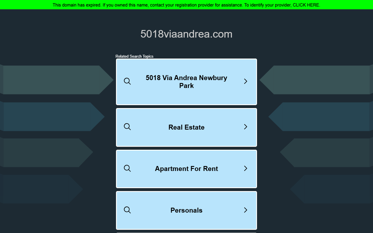 5018viaandrea.com screenshot