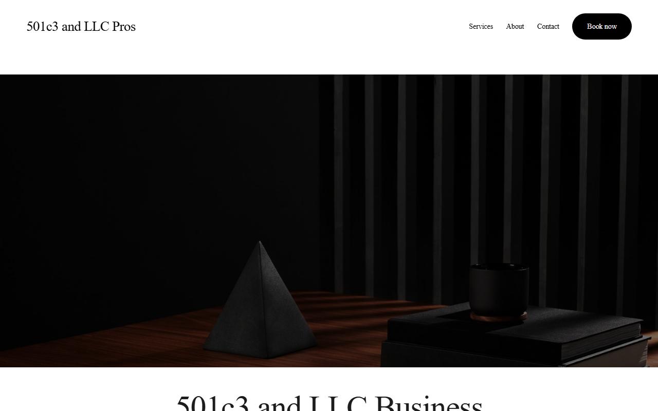 501c3andllcpros.com screenshot