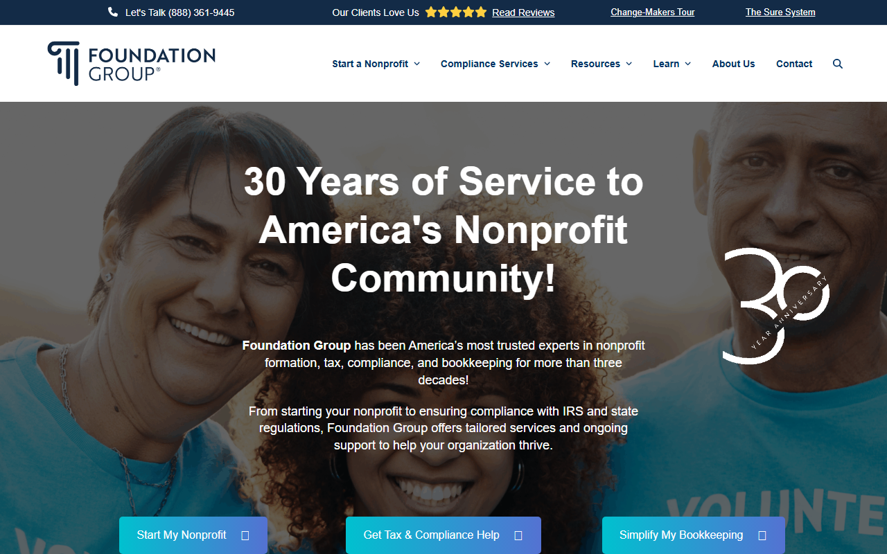 501c3consultants.com screenshot