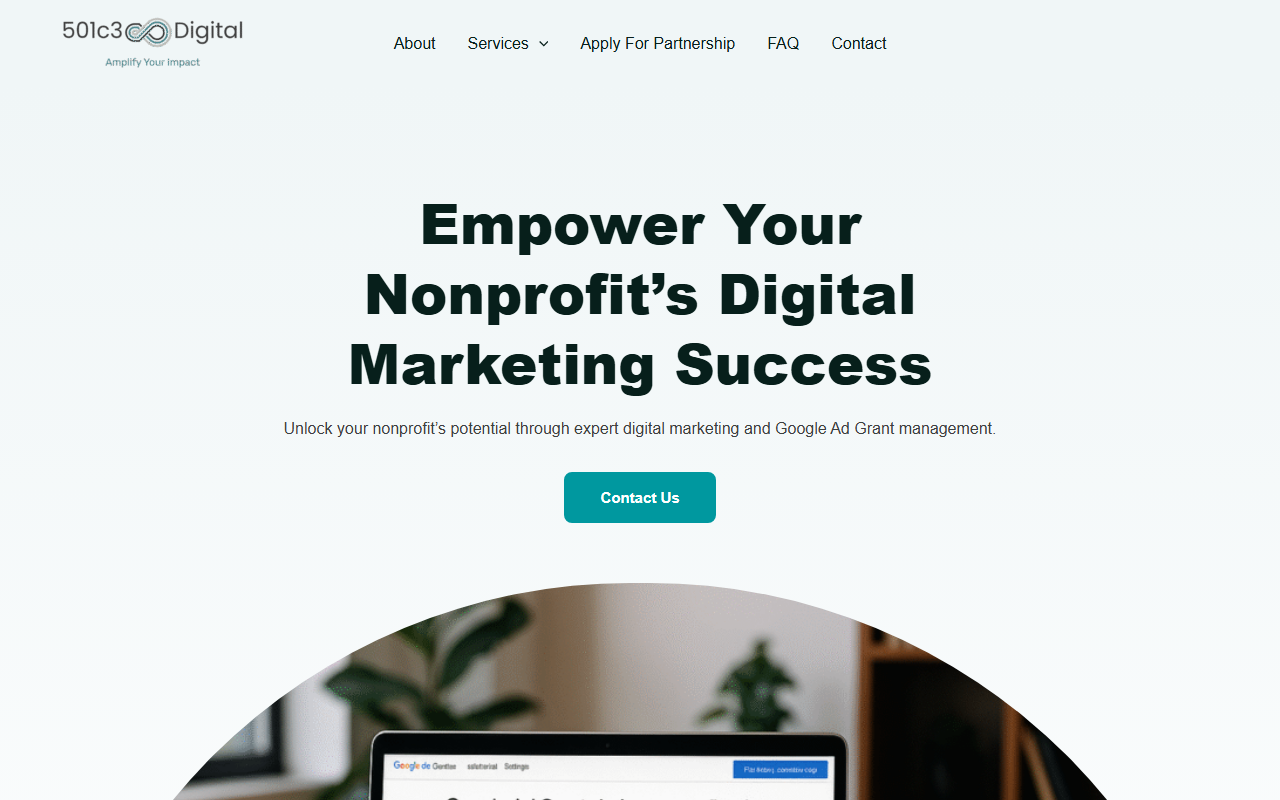 501c3digital.com screenshot
