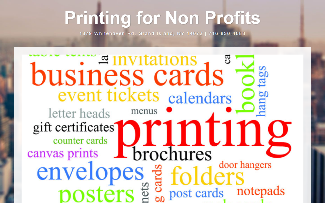 501c3printing.com screenshot