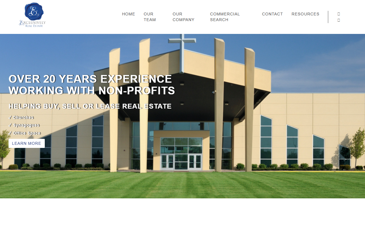 501c3properties.com screenshot