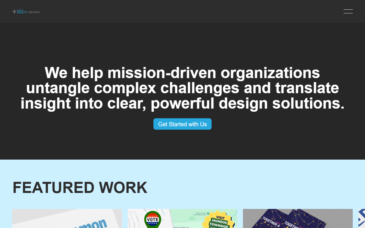 501cdesign.com screenshot