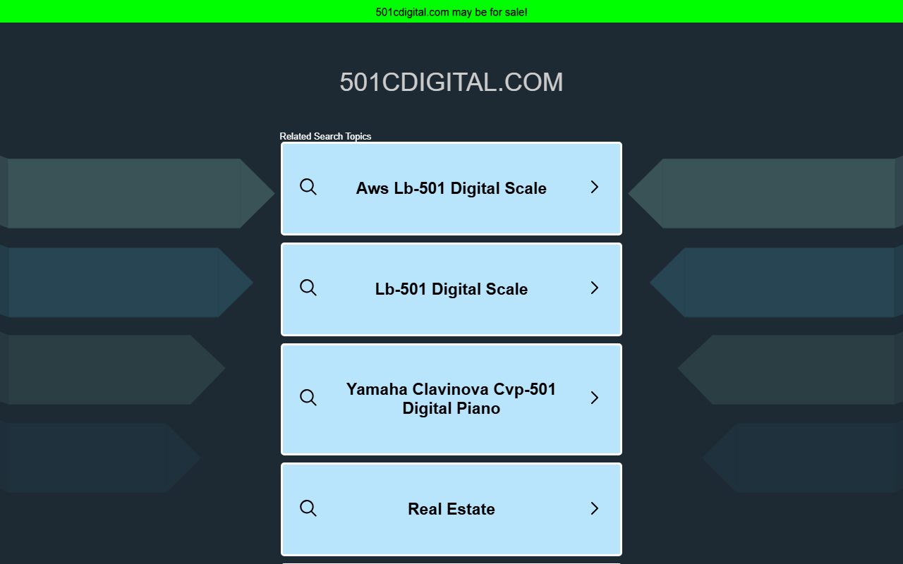 501cdigital.com screenshot