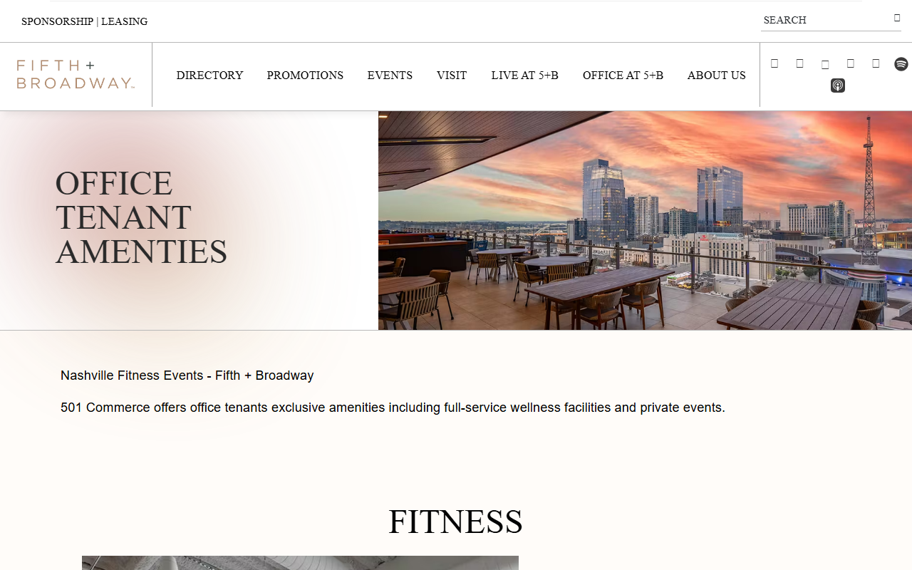 501commerce.com screenshot