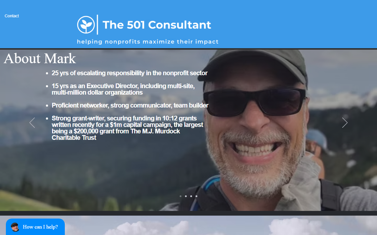 501consultant.com screenshot