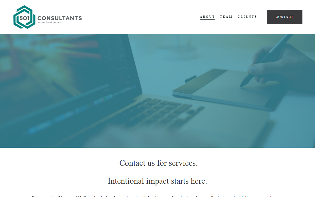 501consultants.com screenshot
