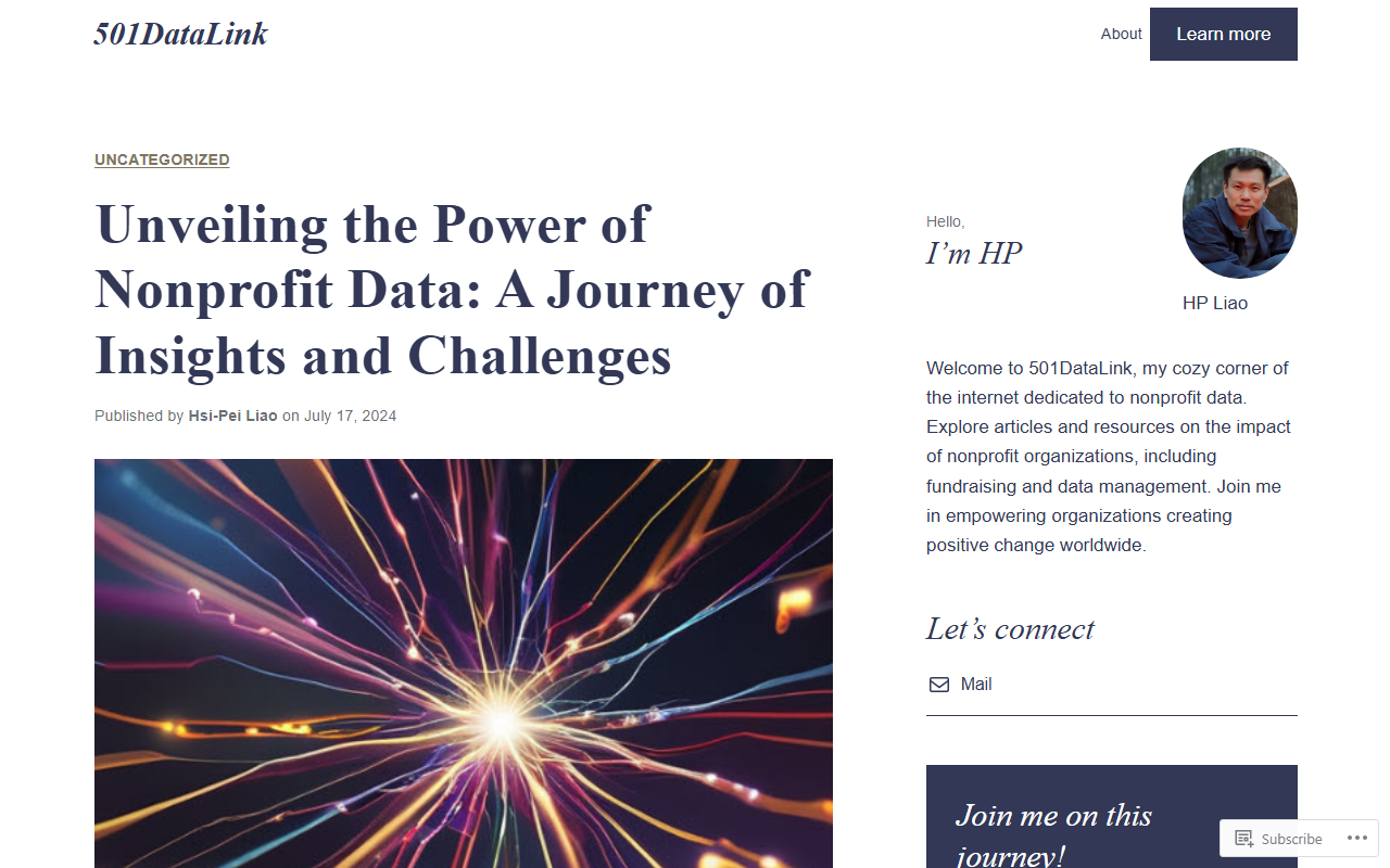 501datalink.com screenshot