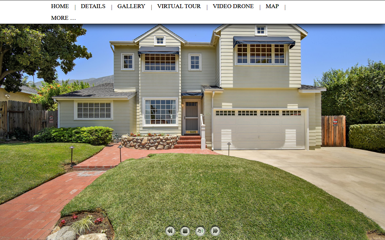 501eastmontecito.com screenshot