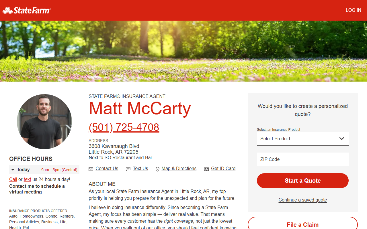 501insurance.com screenshot