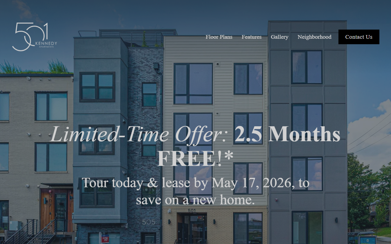 501kennedy.com screenshot