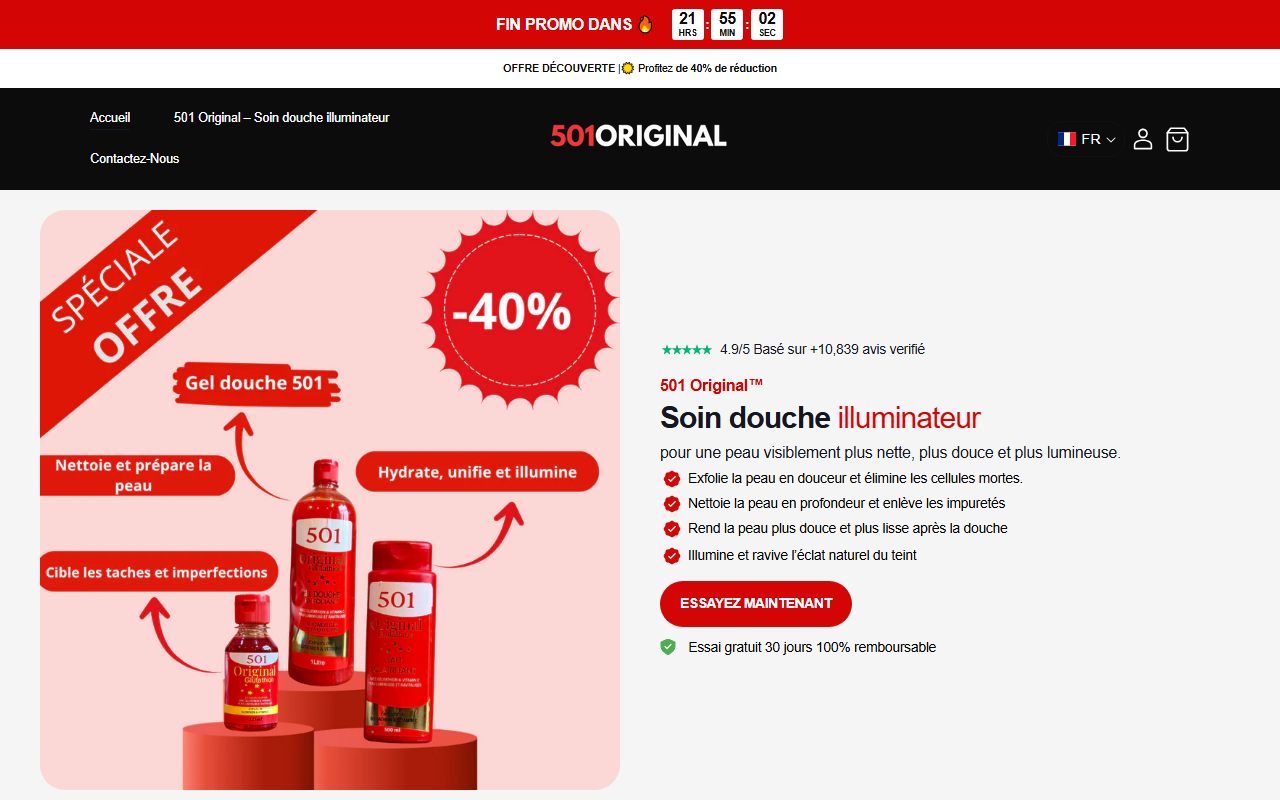 501original.com screenshot