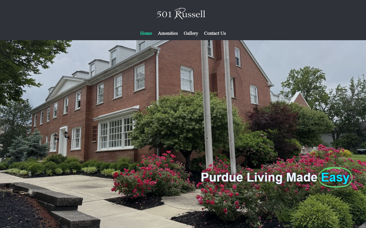 501russell.com screenshot
