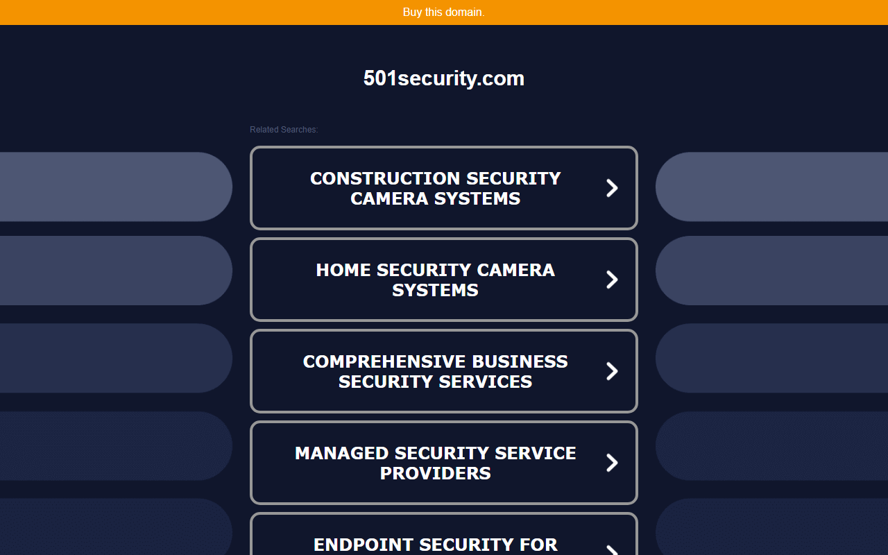 501security.com screenshot
