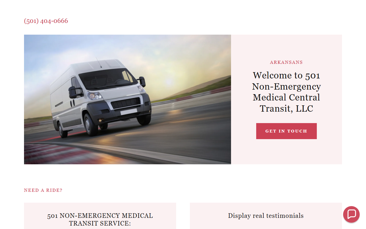 501transit.com screenshot