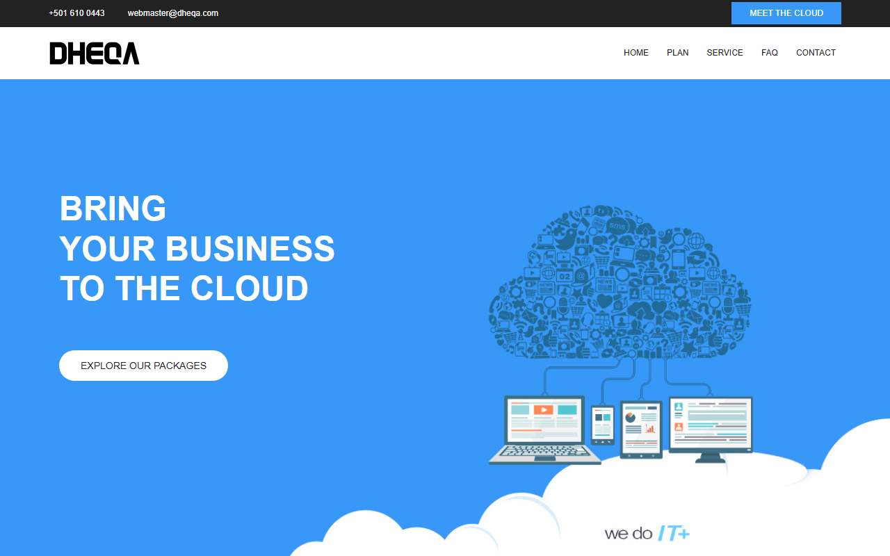 501webhosting.com screenshot