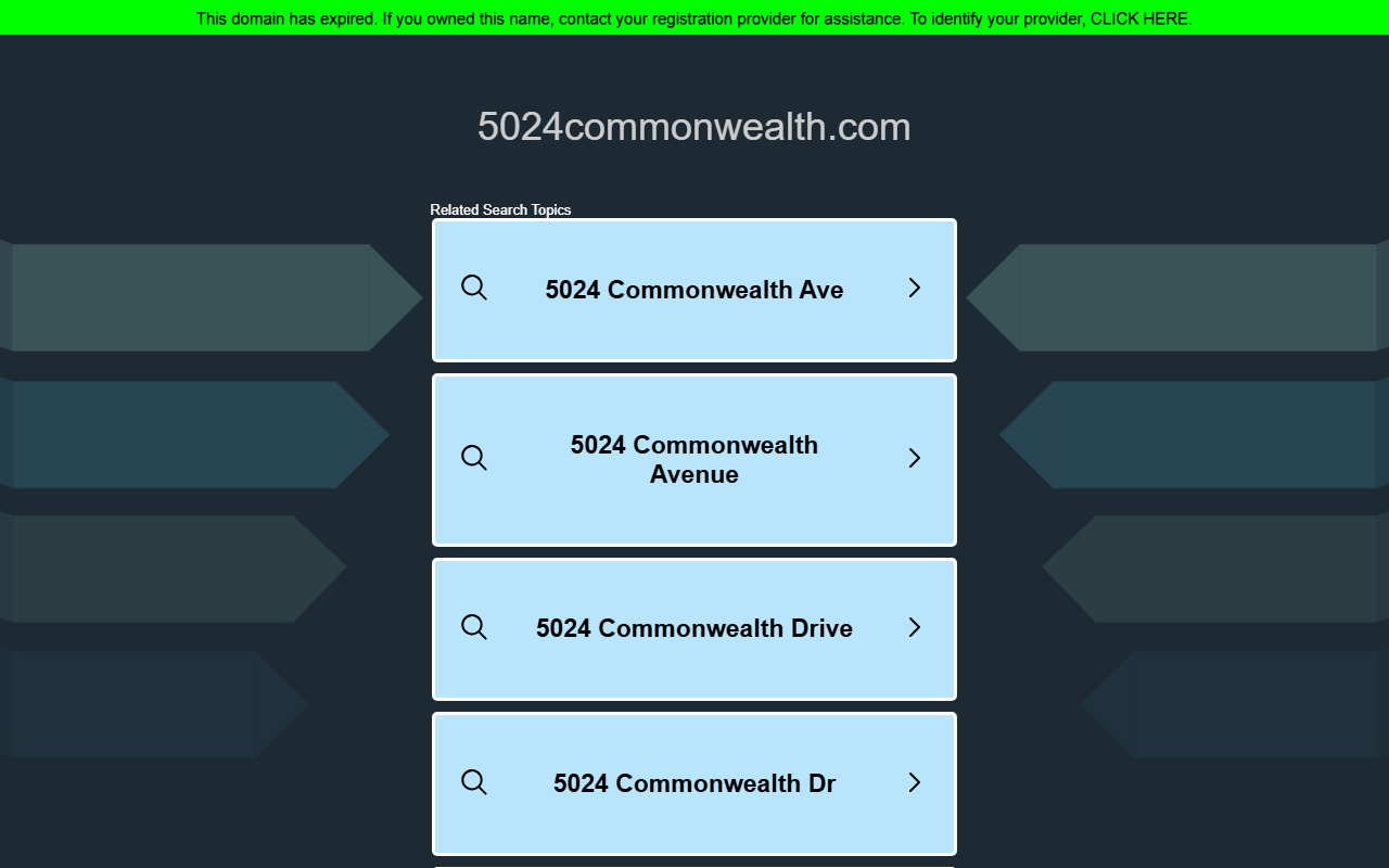 5024commonwealth.com screenshot