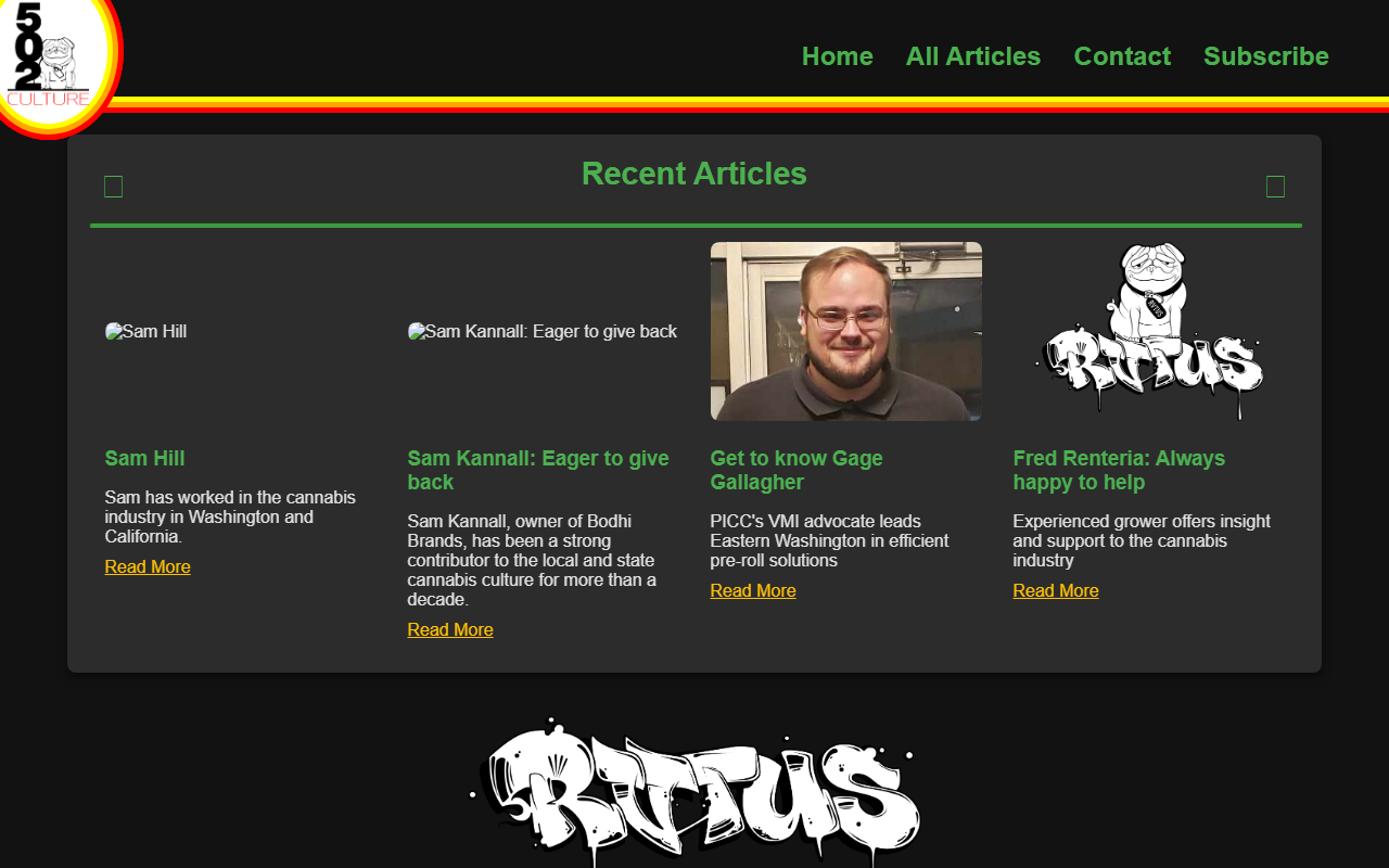 502culture.com screenshot