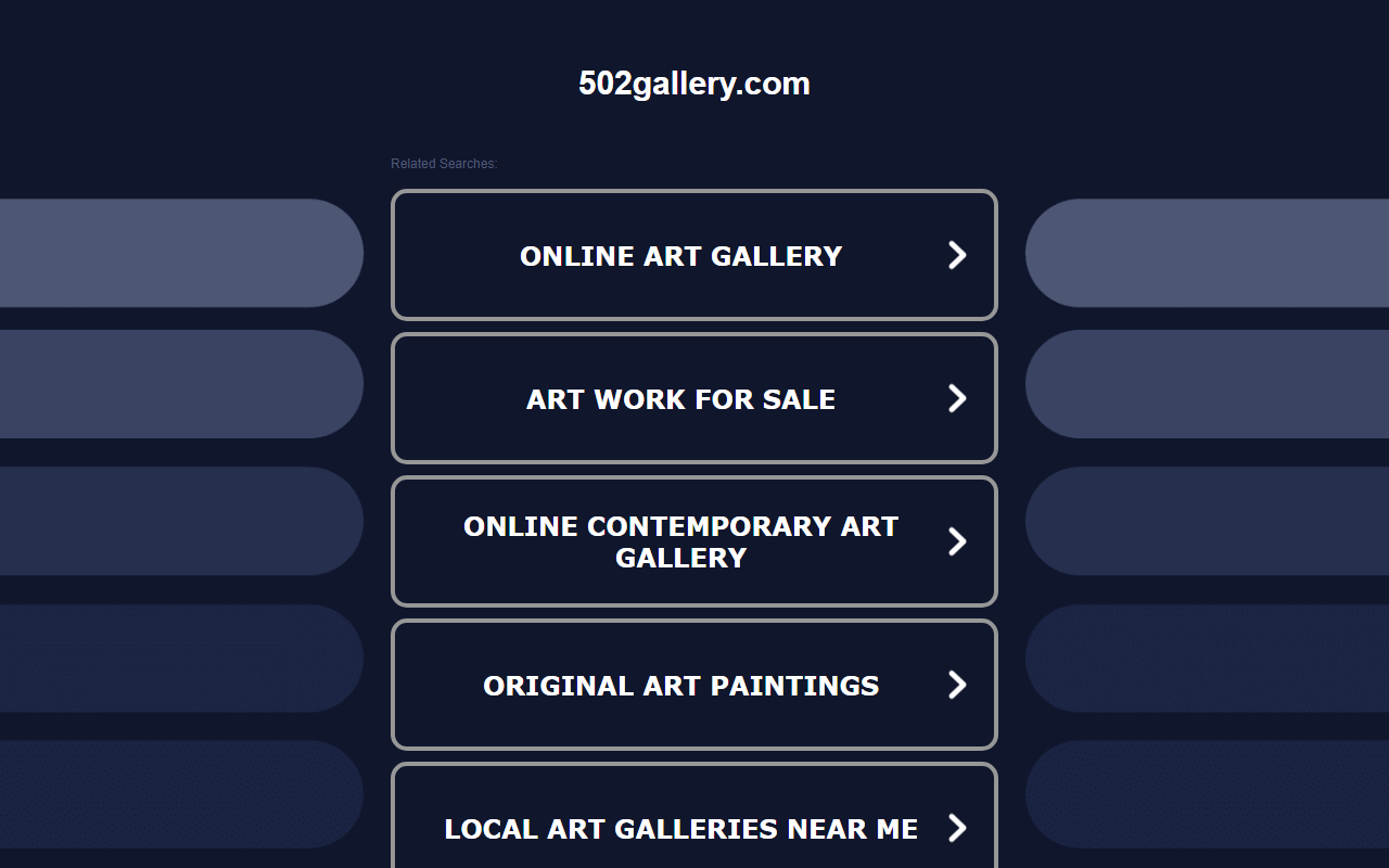502gallery.com screenshot