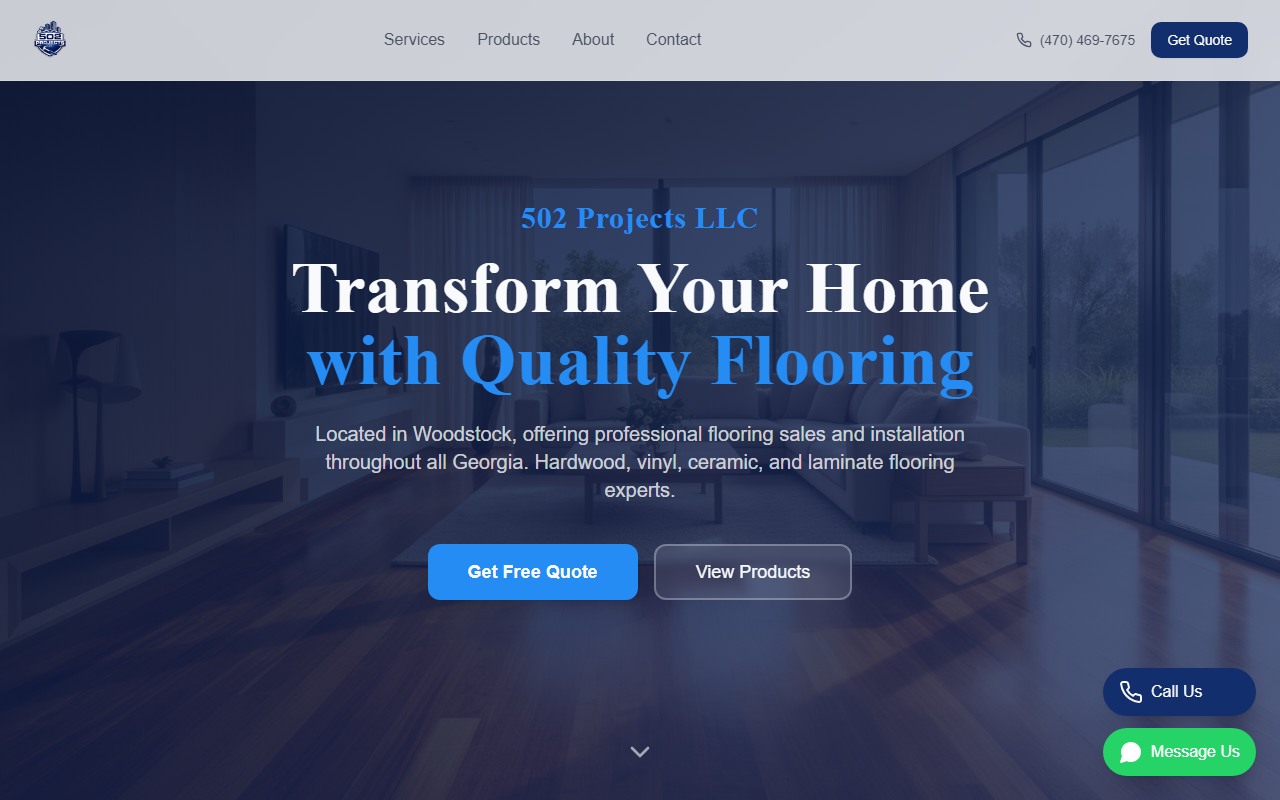 502projectsllc.com screenshot