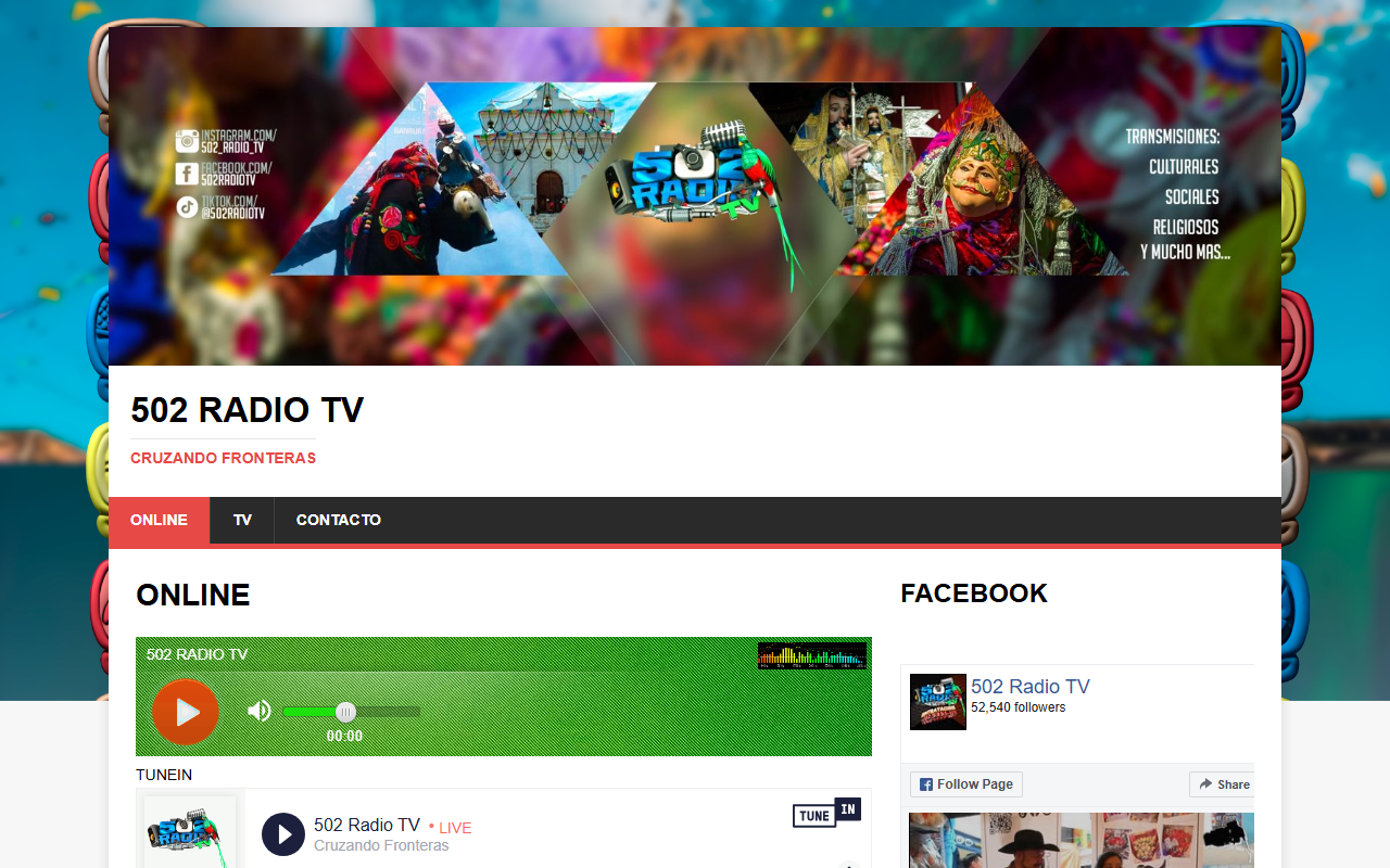 502radiotv.com screenshot