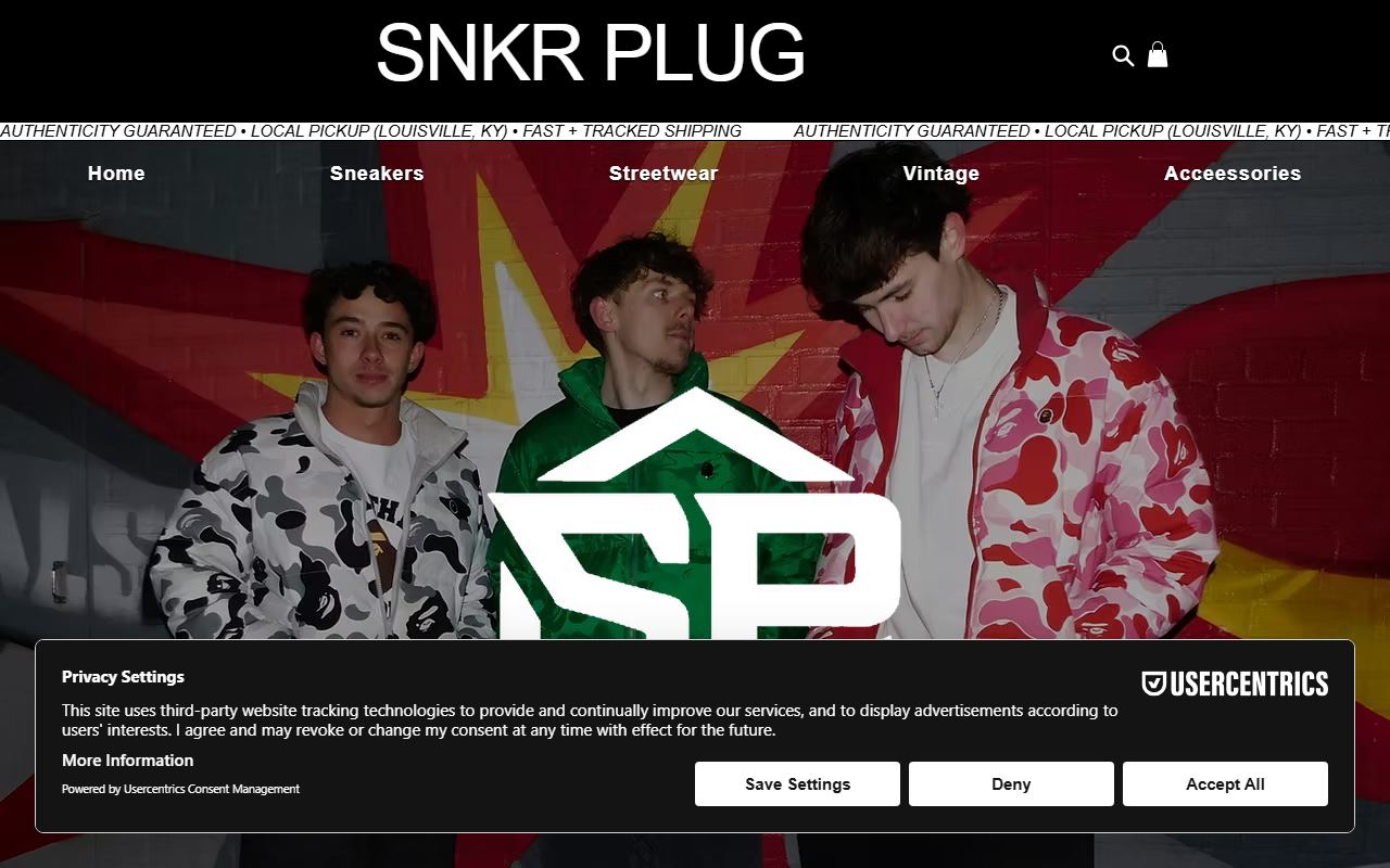 502snkrplug.com screenshot