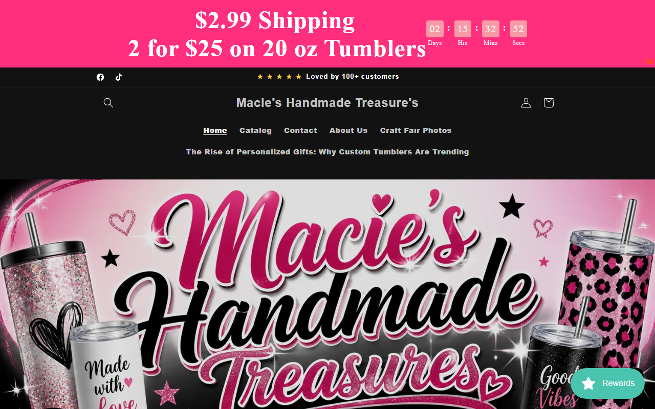 502tumblers.com screenshot