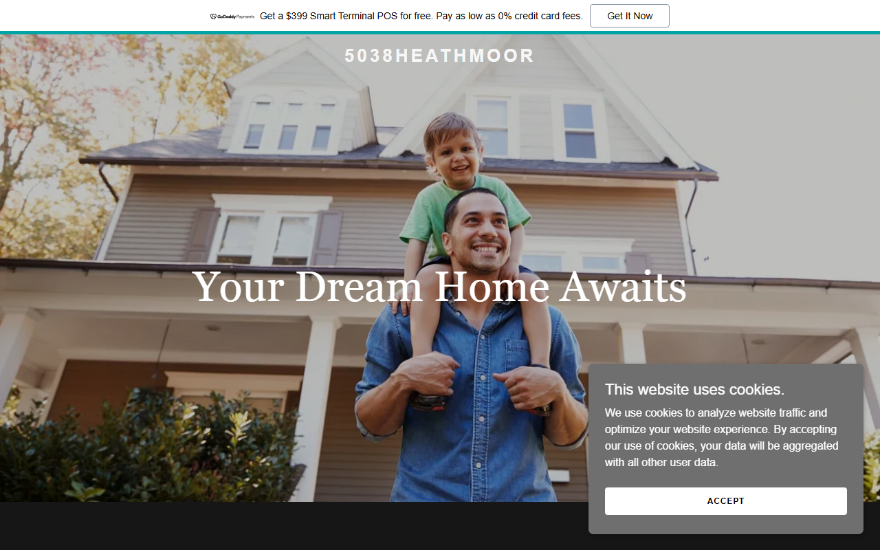 5038heathmoor.com screenshot
