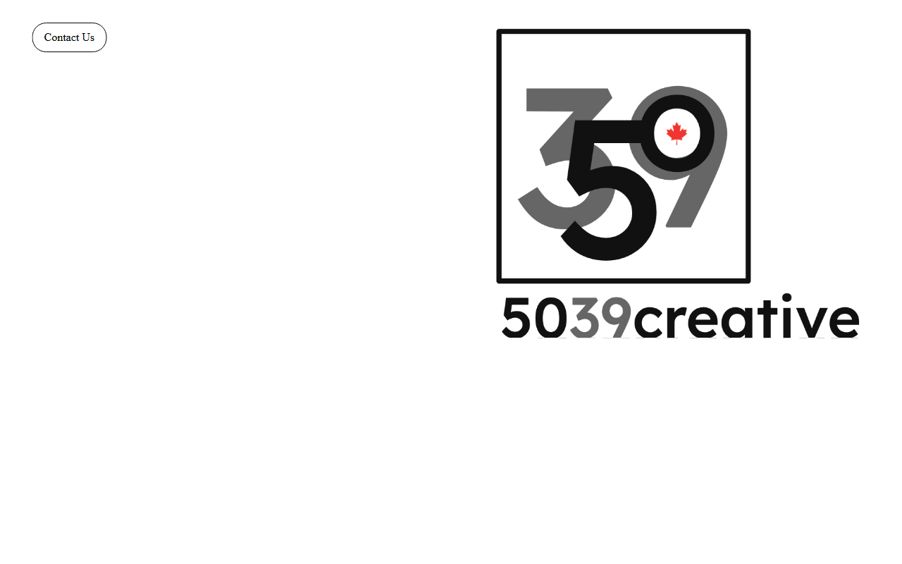 5039creative.com screenshot