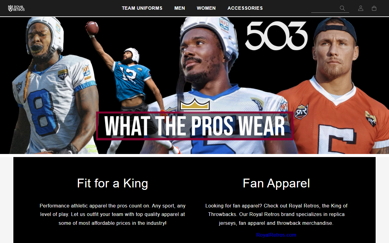 503apparel.com screenshot
