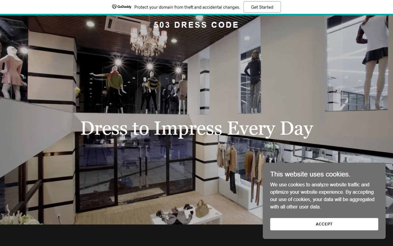 503dresscode.com screenshot