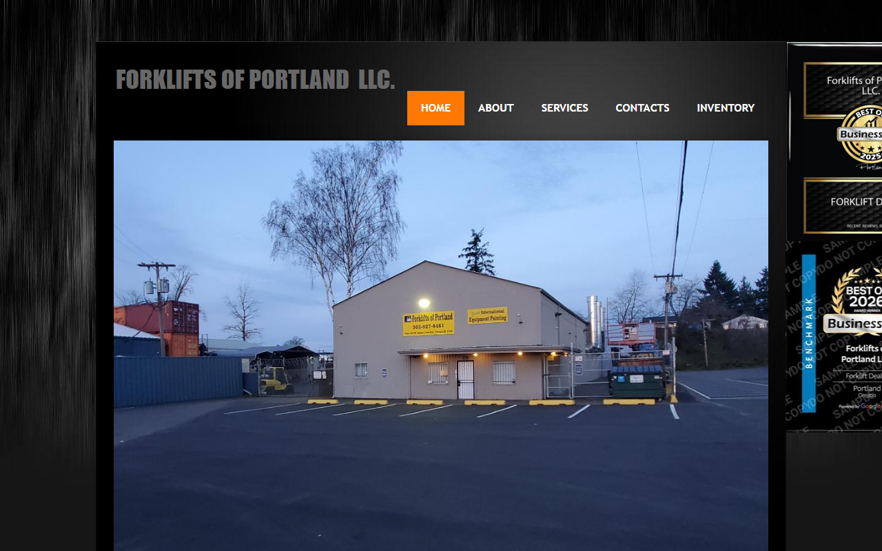 503forklift.com screenshot
