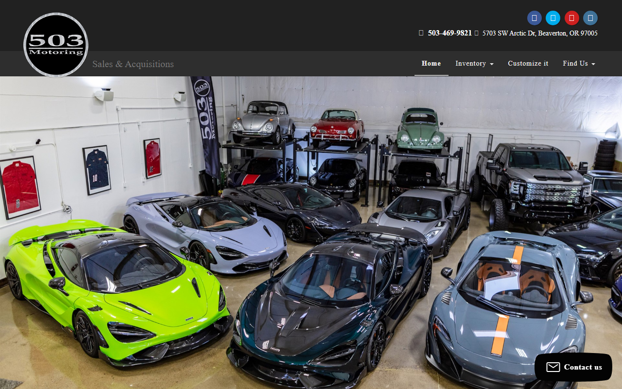 503motoringsales.com screenshot