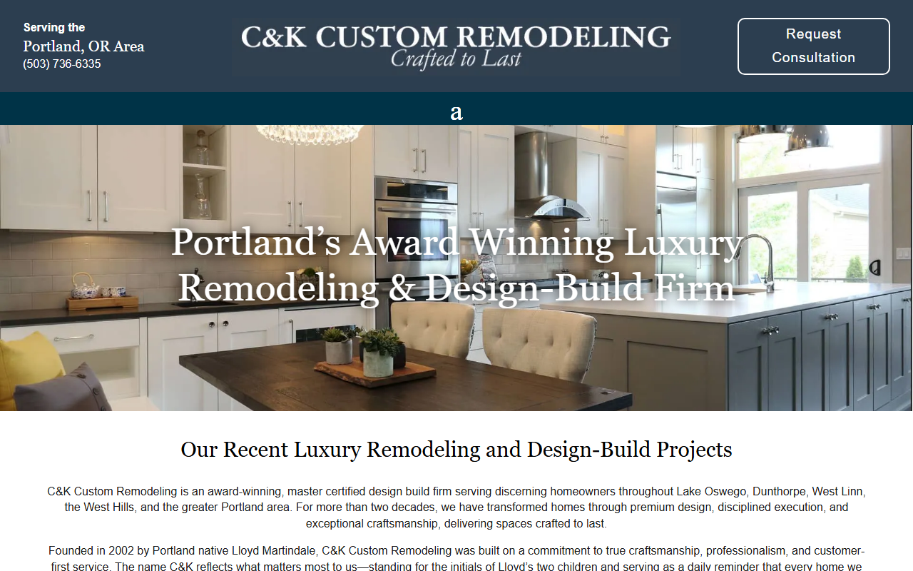 503remodel.com screenshot