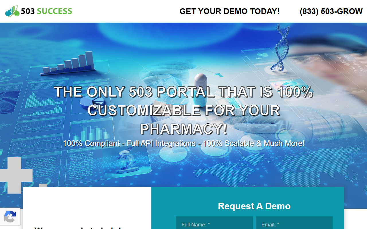 503success.com screenshot