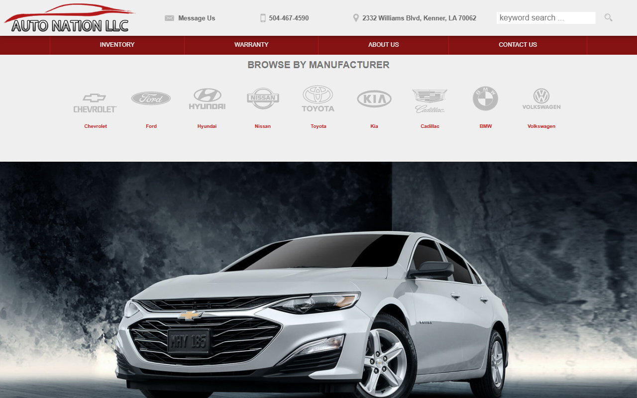 504autonationllc.com screenshot