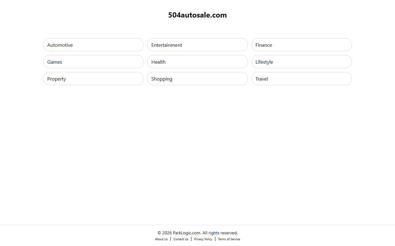 504autosale.com screenshot