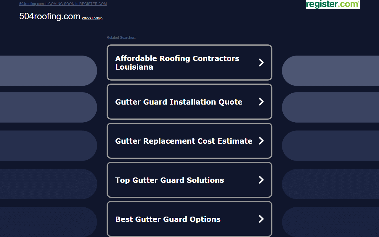 504roofing.com screenshot