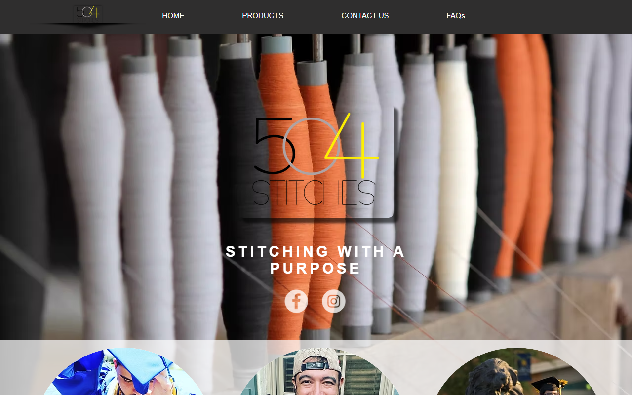 504stitches.com screenshot