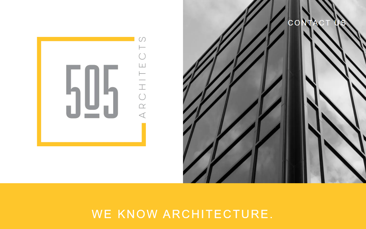 505architects.com screenshot