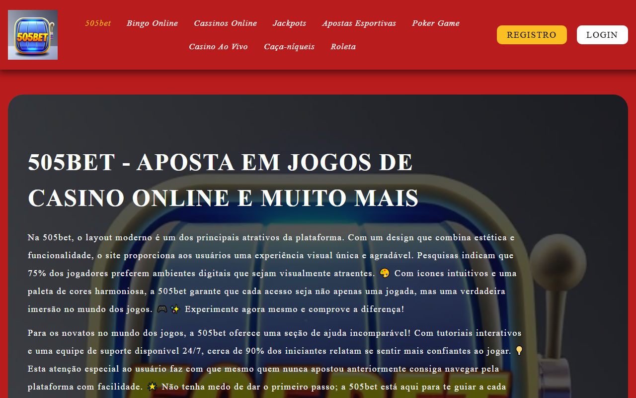 505bet-login.com screenshot