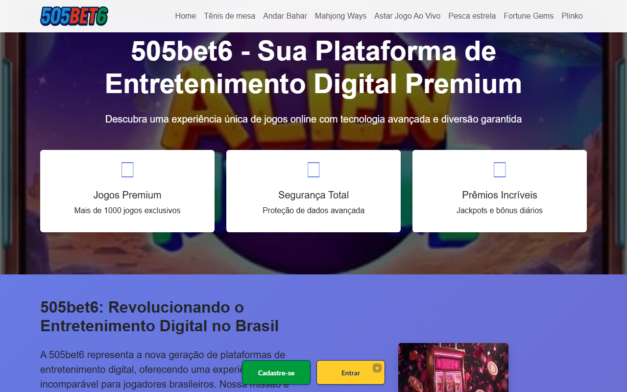 505bet6app.com screenshot