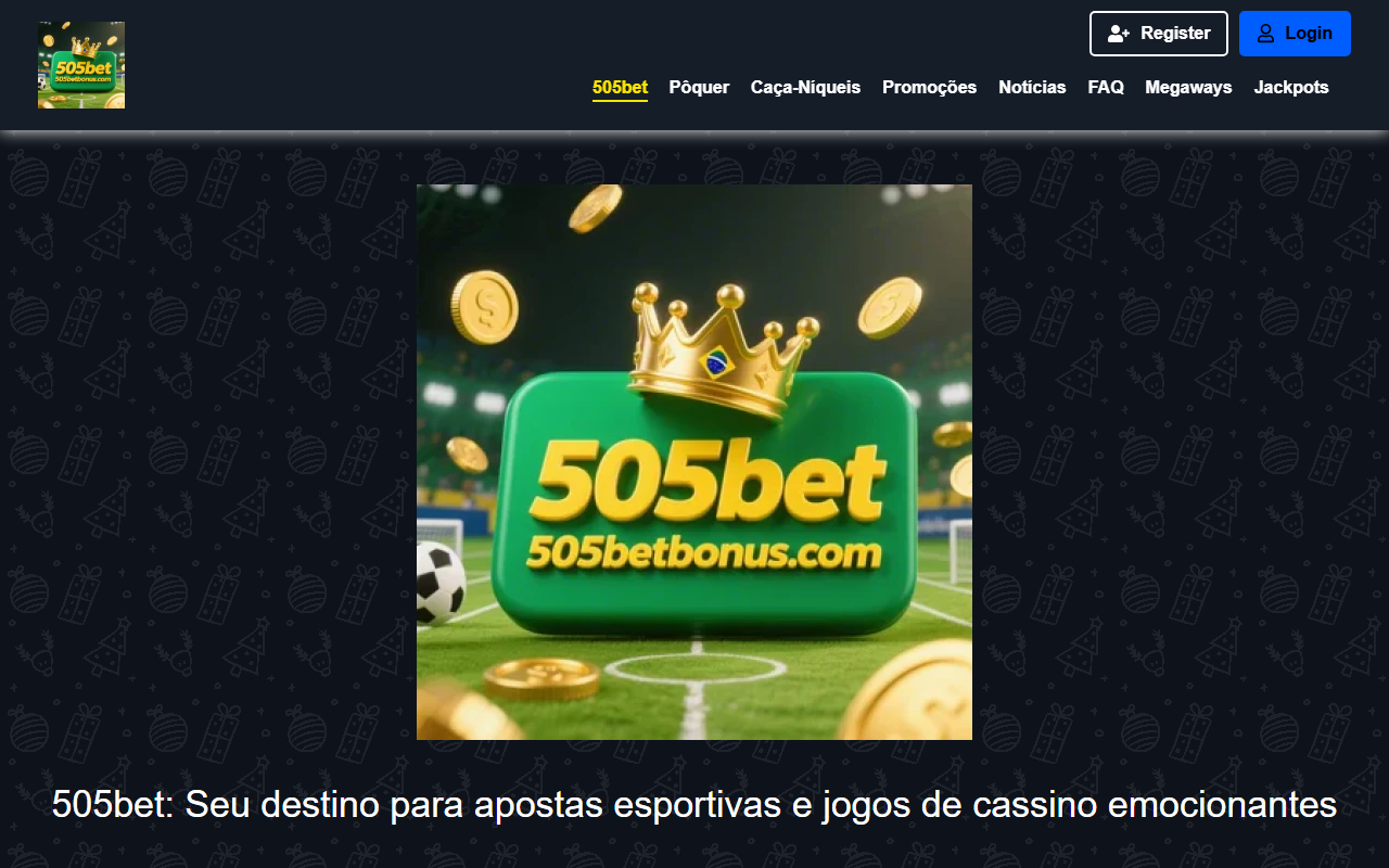 505betbonus.com screenshot