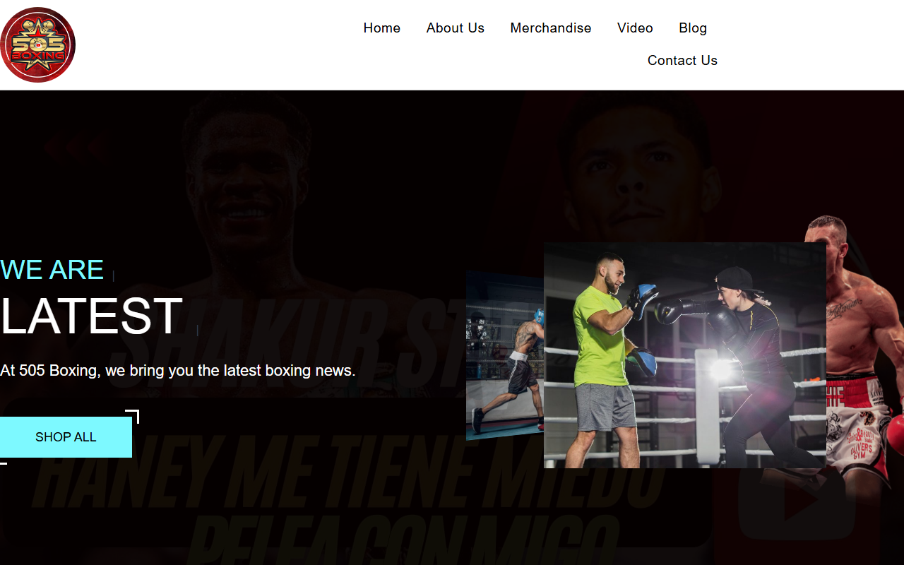 505boxingnews.com screenshot