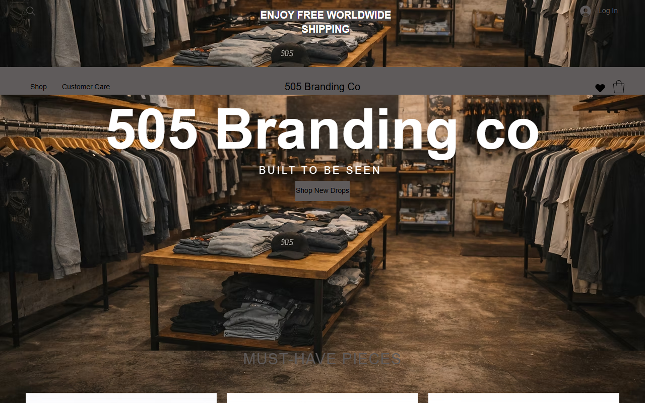 505brandingco.com screenshot