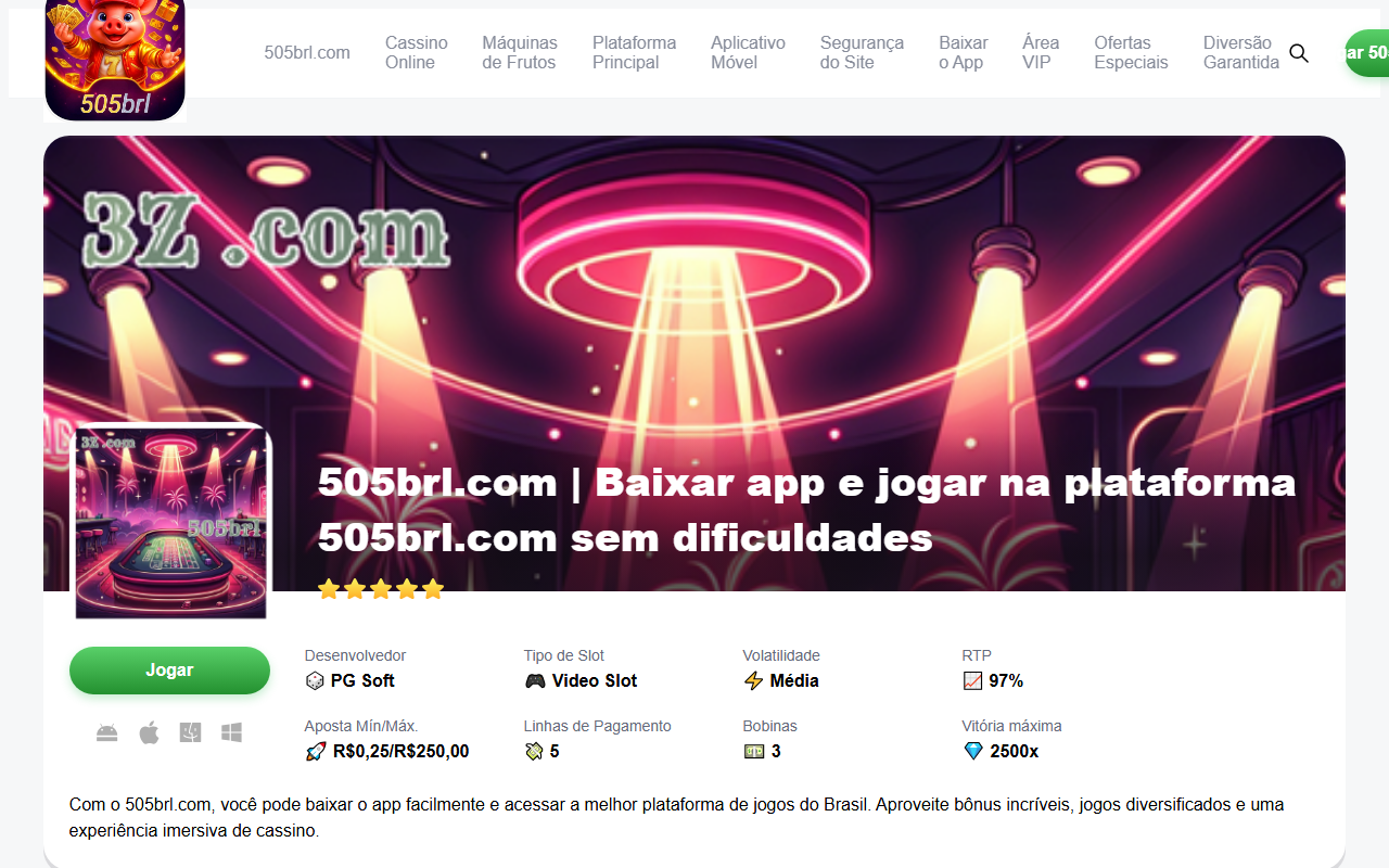505brl-505brl.com screenshot