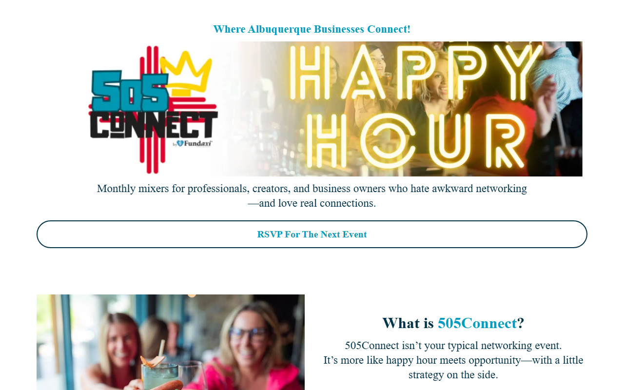 505connect.com screenshot