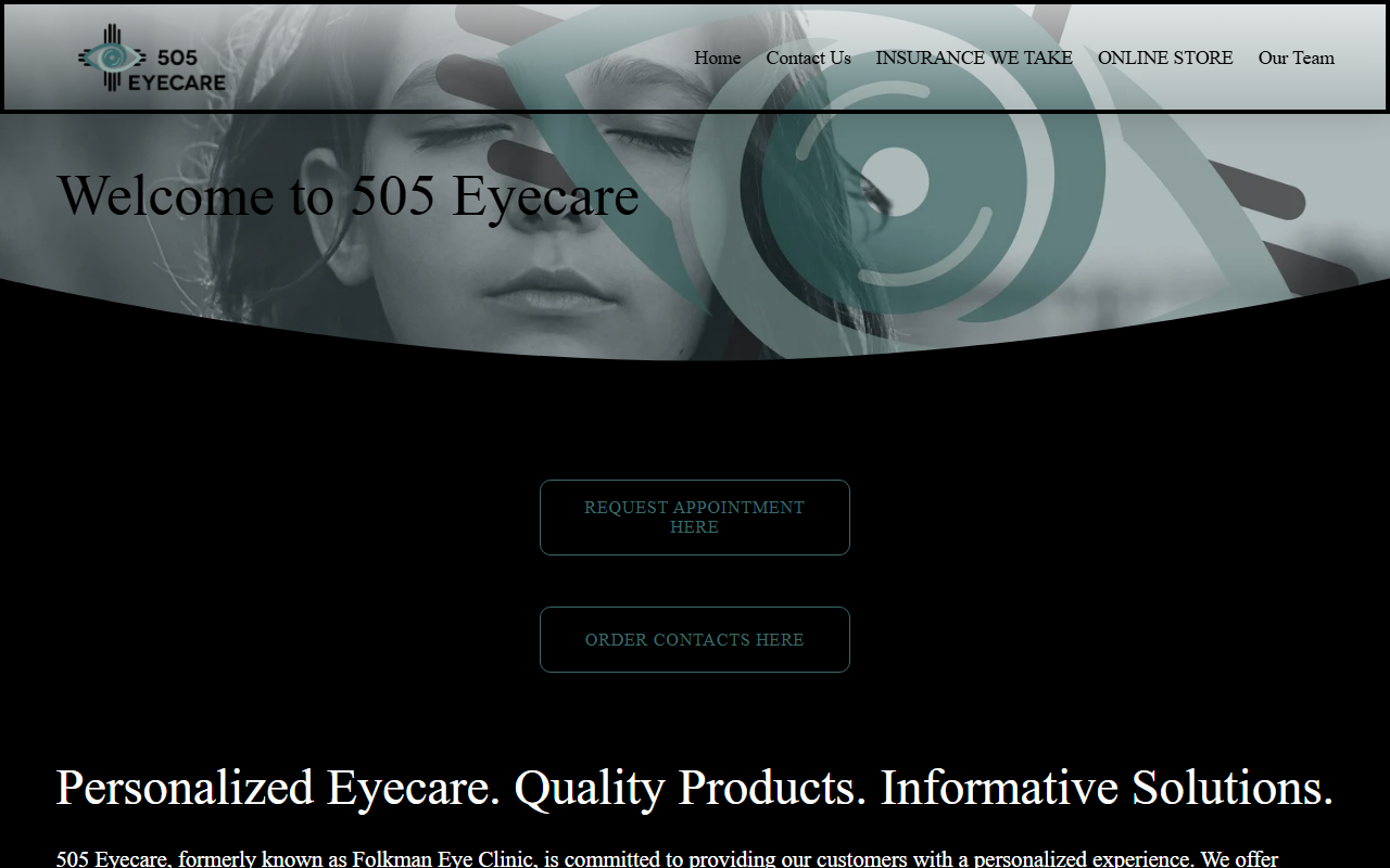 505eyecare.com screenshot