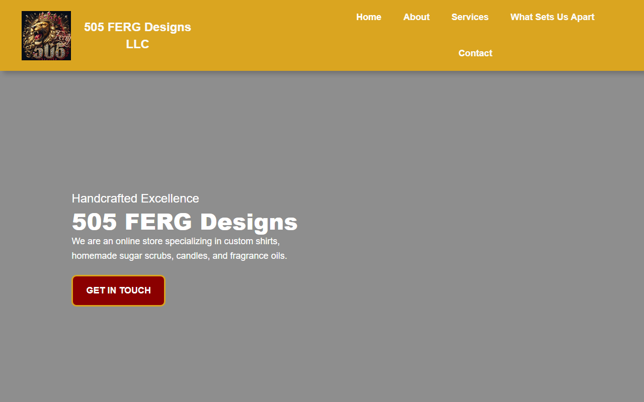 505fergdesigns.com screenshot